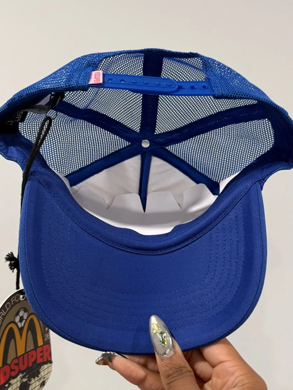KidSuper x McDonald’s Trucker Hat with Soccer Graphic